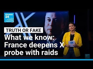 Police raid Paris offices of Musk's X over child sexual deepfakes • FRANCE 24 English