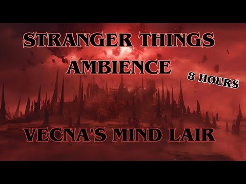 Stranger Things - Vecna's Mind Lair Ambience 8 Hours | Eerie Music