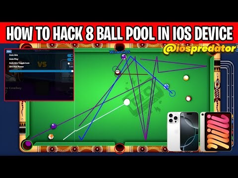 8 Ball Pool iPhone Hack 2026 – Auto Aim, Cheto Mod, AntiBan Billiards Mod Cheat - Wizard iOS Mod