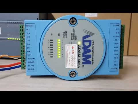 Truyền thông Modbus RTU: S7-1200 vs ADAM-4055 [Hướng dẫn có ở phần mô tả]