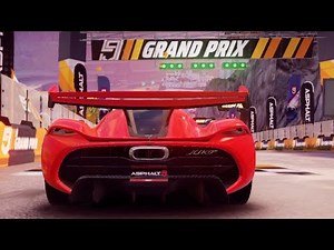 Asphalt 9, Koenigsegg Jesko Grand Prix, Practice Round | Dipping Down