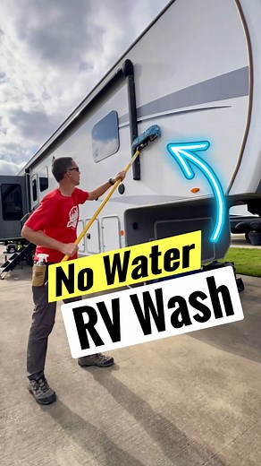 8.5K views · 1K reactions | How to Wash your RV without Water ...