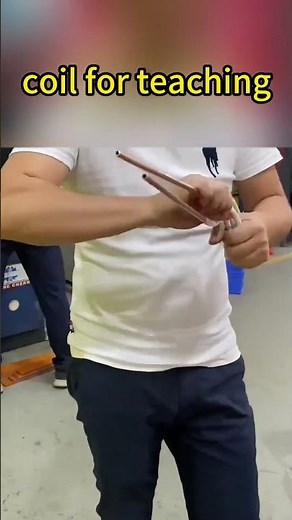 Teaching coil making#induction #coiling