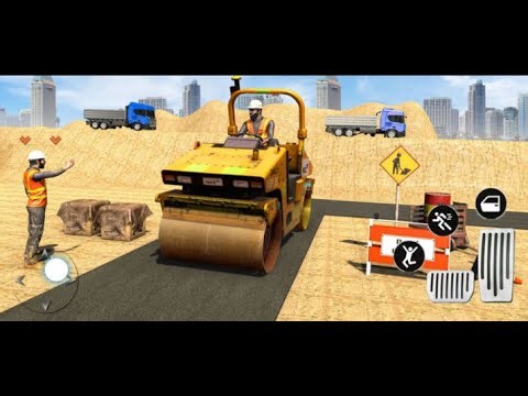 Construction Road Simulator 3D | LIVE Gameplay 👍 Live streaming