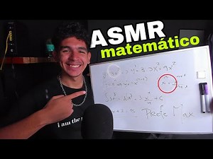 ASMR explicándote MATEMÁTICAS [Integrales,Ecuaciones, Límites y Dervidas]~ profe max🇦🇷
