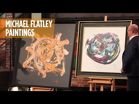 Michael Flatley painting with his feet | The Late Late Show | RTÉ One