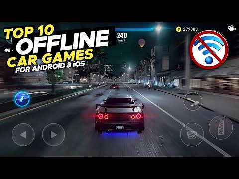 Top 10 OFFLINE Open World Car Games with Beautiful Graphics for Android & iOS 2024