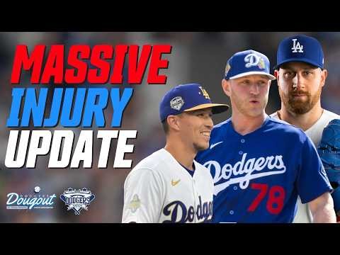 BIG DODGERS INJURY UPDATES! Tommy Edman, Brock Stewart, Ben Casparius & More!