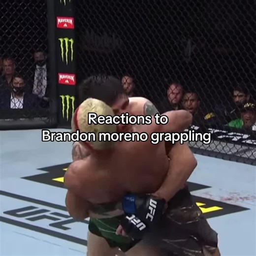 Brandon Moreno's Stunning Grappling Reactions in UFC