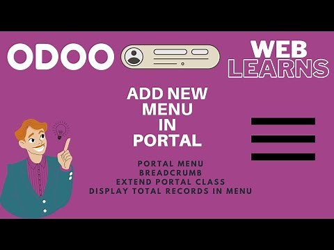 How to add new menu in portal | Odoo Portal Development