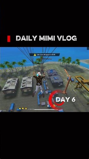 🔥 Free Fire Mini vlog Day 6 😍#freefire #vlog #shorts