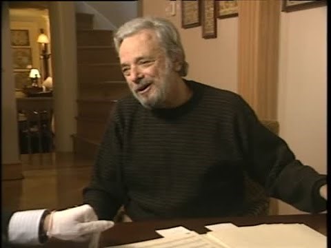 A Conversation with Composer Stephen Sondheim - Part 1