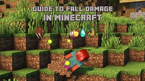 How does fall damage work in Minecraft
