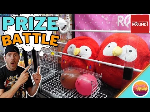 AMAZING CLAW MACHINE WINS! Introducing Prize Battles at Round 1
