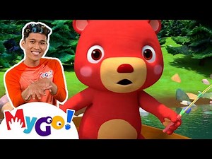 Row, Row, Row Your Boat V1 | CoComelon Nursery Rhymes & Kids Songs | MyGo! Sign Language For Kids