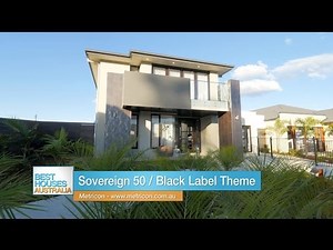 Metricon's Sovereign 50 display home on Best Houses Australia