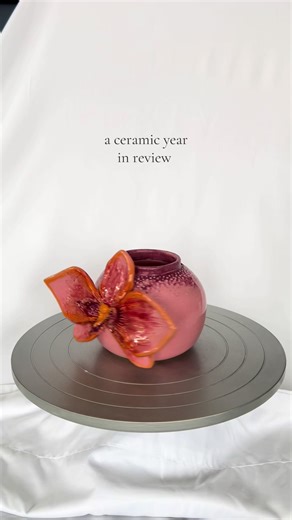 a ceramic year in review 💞🎨 #ceramics #pottery #art #artist #fyp | Ceramic Pottery