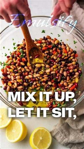 Dense Bean Salad: The Mediterranean Magic That's Taking Over