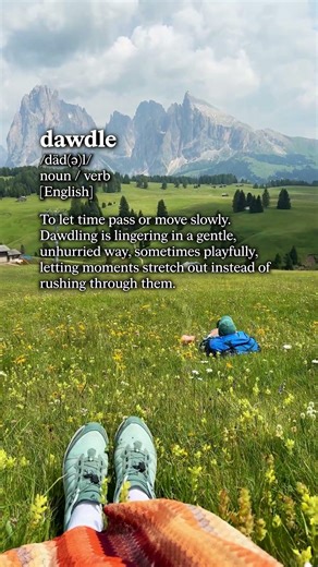 Life’s better with a little wandering, lingering, and wondering.