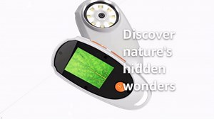 Digital Microscope Handheld, Portable Digital Magnifying Glass 500x with 2.0inch Color Screen, Children Science Educational