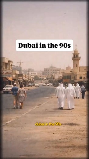 Dubai in the 90's was different. #Dubai #History #90's
