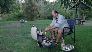 "Gone Bush With Roothy". If you're planning on heading out into the Aussie Outdoors this summer, then here's a few cracker vids to help you out! Episode 6 - "Weber Vegies" | BCF - Boating, Camping, Fishing