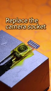 2.8K views · 37 reactions | Replace the Camera Connector #camera #cameraconnector #phonerepair #repair | Flycdi Screen | Facebook