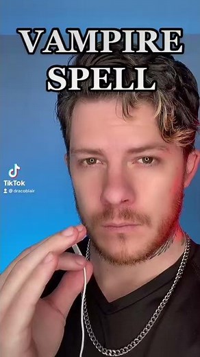 How to turn into a vampire spell! 😱 WATCH TILL THE END! #witchtok #curse #ghosts #paranormal #scary