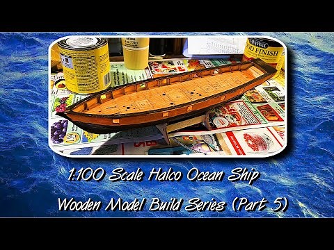 Wooden ship model build 1:100 Scale Part-5 (Finishing the Hull)