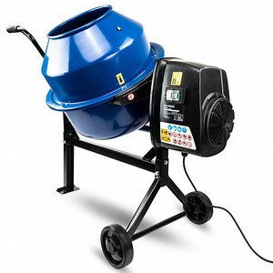 [Hot Item] High Quality 550W DC Brushless Motor Electric Cement Mixer 65L Capacity Portable Concrete Mixer