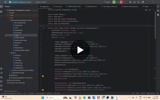 #java #hospitalmanagementsystem #softwaredevelopment #mysql #studentproject #programming #database #projectshowcase #it | Rajnish Kumar Pandit