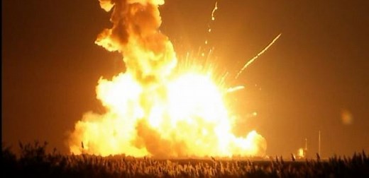 Caught on Tape: Supply Rocket Explodes During Launch