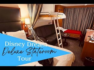 Deluxe Family Oceanview Stateroom with Verandah Tour | Disney Dream | Disney Cruise Line