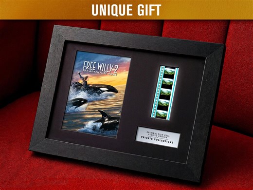 FREE WILLY 2: the Adventure Home (1995) Authentic 35mm Film Cells | LED Frame & Mat Board | Family Movie Memorabilia | Wall Art Fan Gift - Etsy