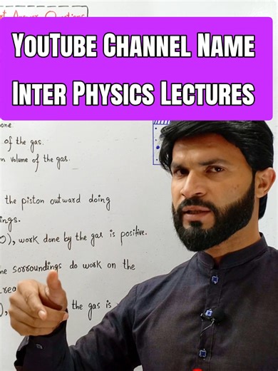 Full Videos Available on YouTube Channel: Inter Physics Lectures