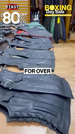 🏍️ Born in '87, built for the long haul. First MFG Co's real leather jackets & vests are trusted by riders worldwide. • Up to 80% off sitewide End the year with legendary gear at unbeatable prices! Shop our Boxing Day Year-End Sale now and ride into the new year in style | First Manufacturing Co.