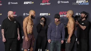 UFC Fight Night 256 full card final faceoffs: Burns vs. Morales | UFC Vegas 106