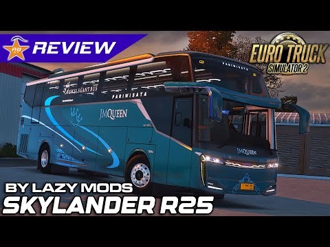 STILL IN BETA AND ALREADY THIS HANDSOME!!! | SKYLANDER R25 MOD BY LAZY MOD | ETS 2 Mod Review