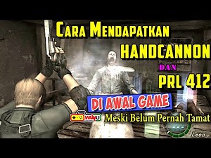 How to Cheat to Get HANDCANNON and PRL 412 RESIDENT EVIL 4 PS2