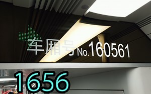 上海地铁16号线抹二1656运营实录（大站车，罗山路~新场）