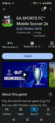 EA SPORTS FC Mobile 26 Gameplay 🔥 Ultimate Soccer Experience | Dreamchasers Mode