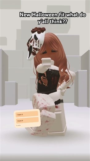 #roblox #edit #halloweenoutfits #roblox #avatar #cute #ghostface #halloween