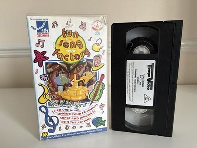 Fun Song Factory Pre School Learning Alliance VHS Video Cassette Tape 1995  | eBay UK
