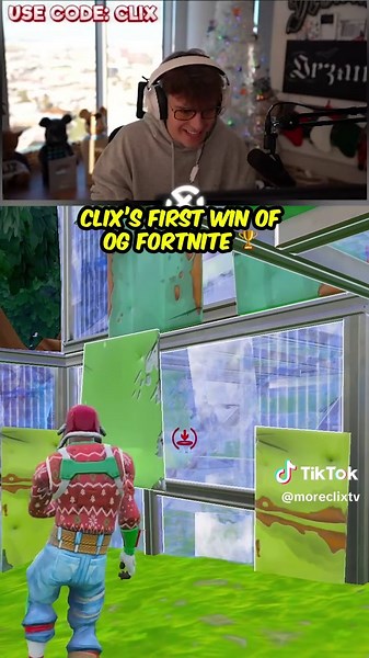 My First Fortnite Win: Clix Gameplay Highlights