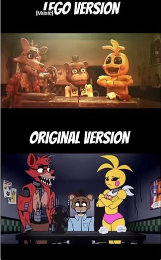 FNAF 2 Movie: Toy Chica scene in LEGO Part 2 #fnaf2 #fnaf2movie #fnafmovie2 #fnaf#fnafmovie