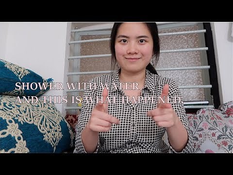 i take shower only with water