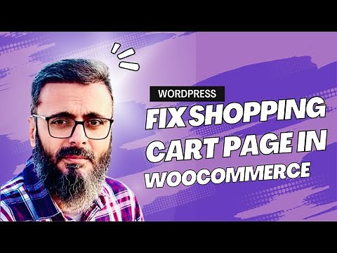 WooCommerce Shopping Cart Page not working after adding products to cart