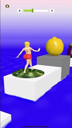 Squeezy Girl Crazy VLD BagnB For fruits HUlk's Run Cane - #777 Revers Gamplay #short #fun 77