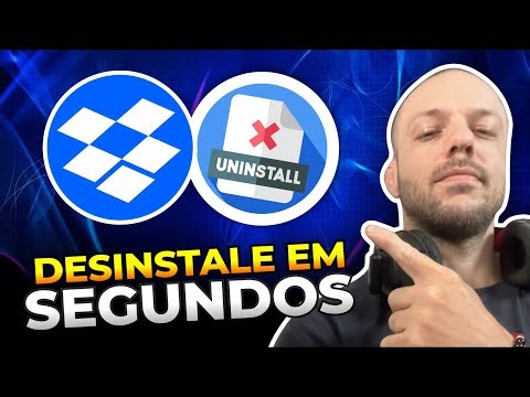 Como DESINSTALAR o APP do DROPBOX no PC