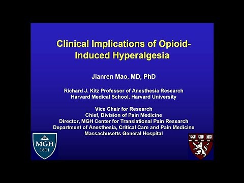 Mechanisms of Opioid-Induced Hyperalgesia and Future Therapeutic Approaches